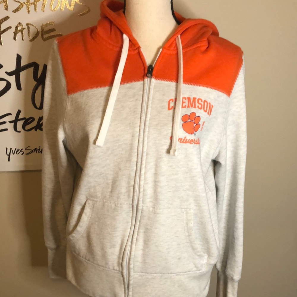 🐅Clemson Tiger zip up hoodie XL